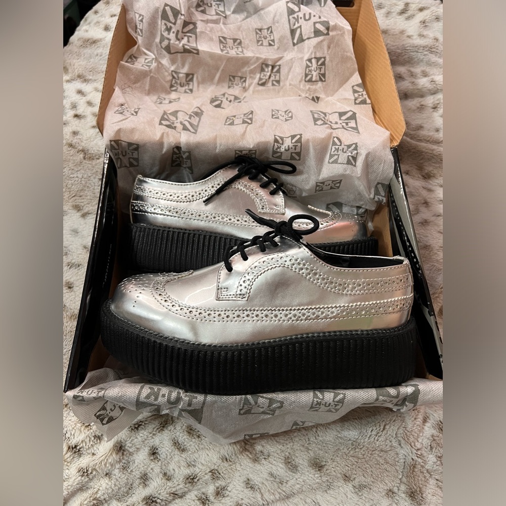 TUK festival club rave platform creepers